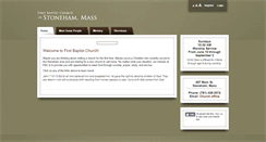 Desktop Screenshot of fbcstoneham.org